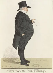 ネイサン・ロスチャイルド氏（1777-1836）、「ダイトンの都市キャラクター」、1817年10月